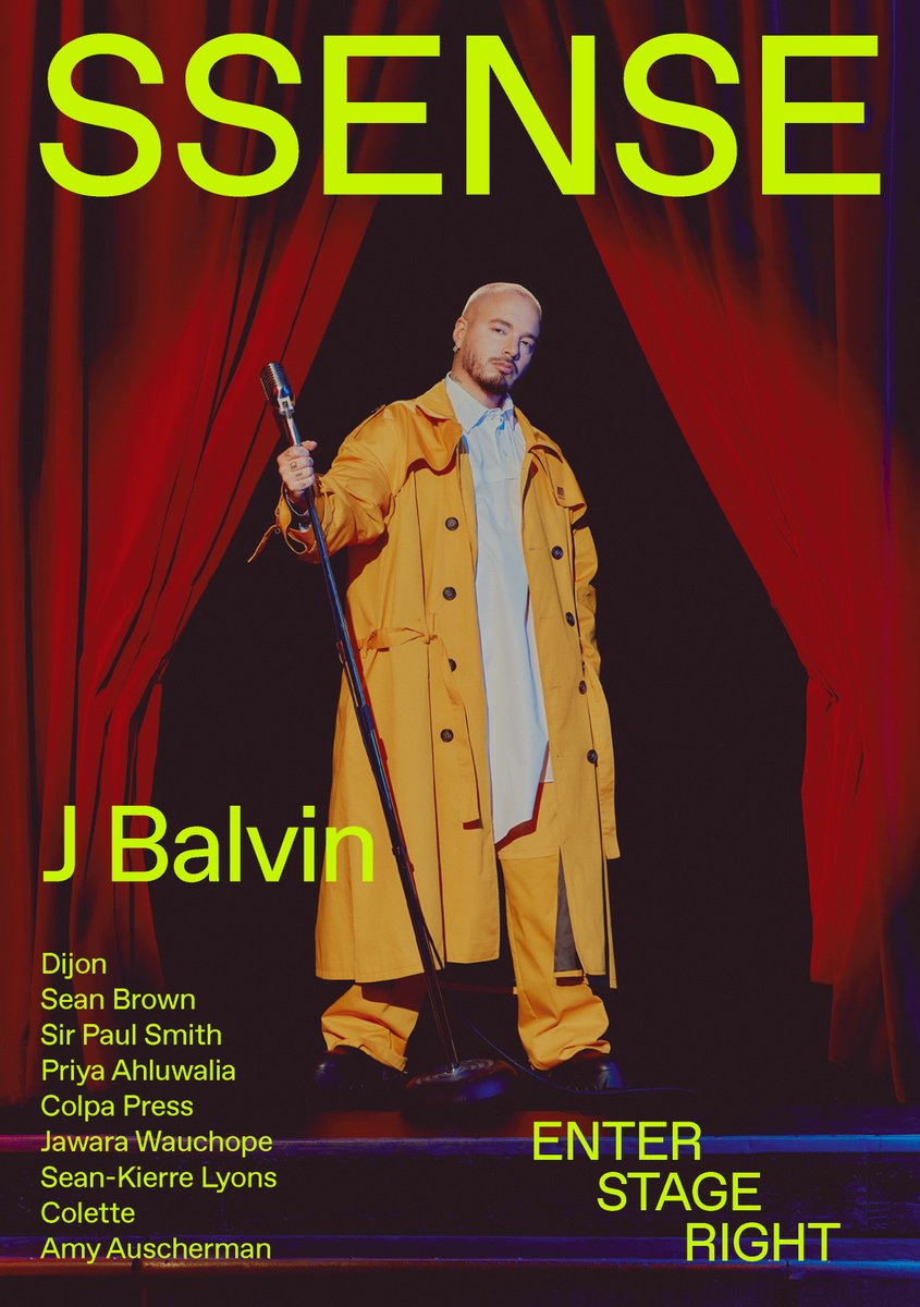 SSENSE (@ssense) on Twitter photo The SS22 Magazine: Featuring <a href="/JBalvin/">J BALVIN</a>, <a href="/DijonDijon_/">Dijon</a>, <a href="/BySeanBrown/">Sean Brown</a>, Sir <a href="/PaulSmithDesign/">Paul Smith</a>, Priya Ahluwalia, and more. Coming soon to #SSENSE. Stay tuned. The SS22 Magazine: Featuring <a href="/JBalvin/">J BALVIN</a>, <a href="/DijonDijon_/">Dijon</a>, <a href="/BySeanBrown/">Sean Brown</a>, Sir <a href="/PaulSmithDesign/">Paul Smith</a>, Priya Ahluwalia, and more. Coming soon to #SSENSE. Stay tuned.