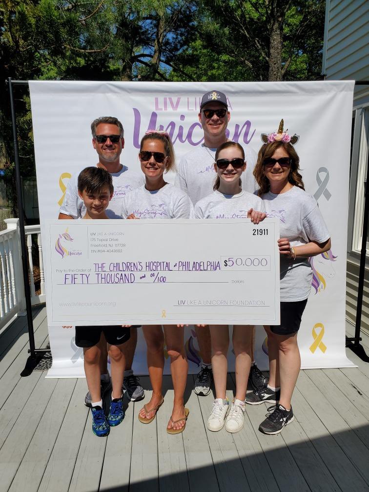 livlikeaunicorn's tweet photo. This weekend we were able to announce our next research grant to @ChildrensPhila and @FosterJb for developing CAR-T for DMG patients. https://t.co/1o42Jq6aFW