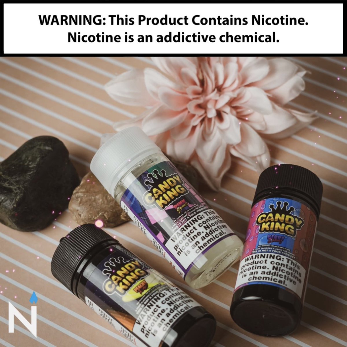 vapordna's tweet photo. Sweet surrender to the flavor!!!! 👑

Candy King E-Liquid Is Ready For You!!!!
💥 Available in 9 All Day Vape Flavors

Shop Today - https://t.co/w3VorebxAg

-
#VaporDNA #VapeShops #CandyKing #CandyKingEliquid #Ejuice #Eliquid #ShopToday #AllDayVape #VapeDaily https://t.co/vAp0Qh5MLZ
