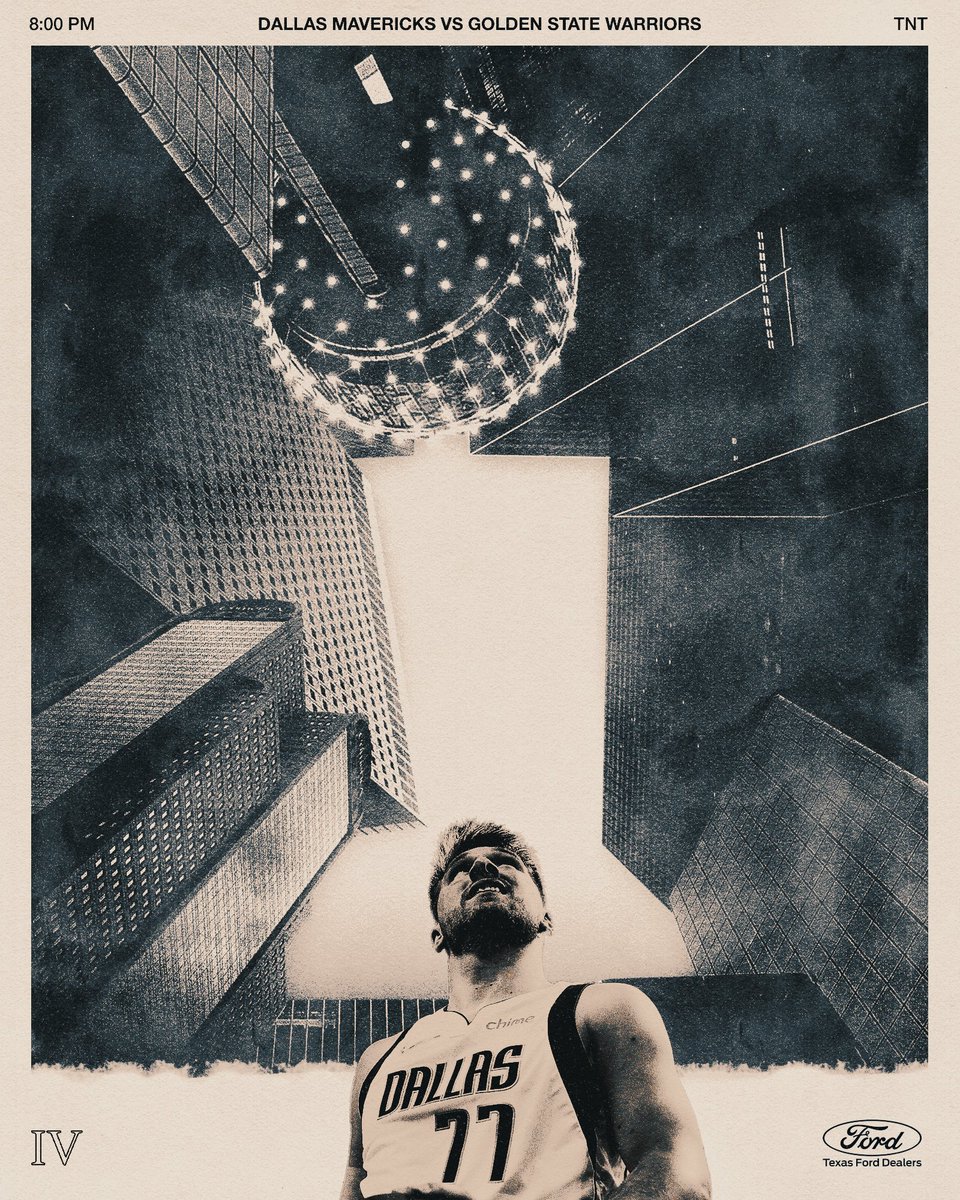 GAME 4. 

⌚️ 8PM CT
📺 @NBAonTNT 
📻 <a href="/theeagledallas/">97.1 The Eagle</a> &amp; 99.1 FM
👕 WHITE OUT