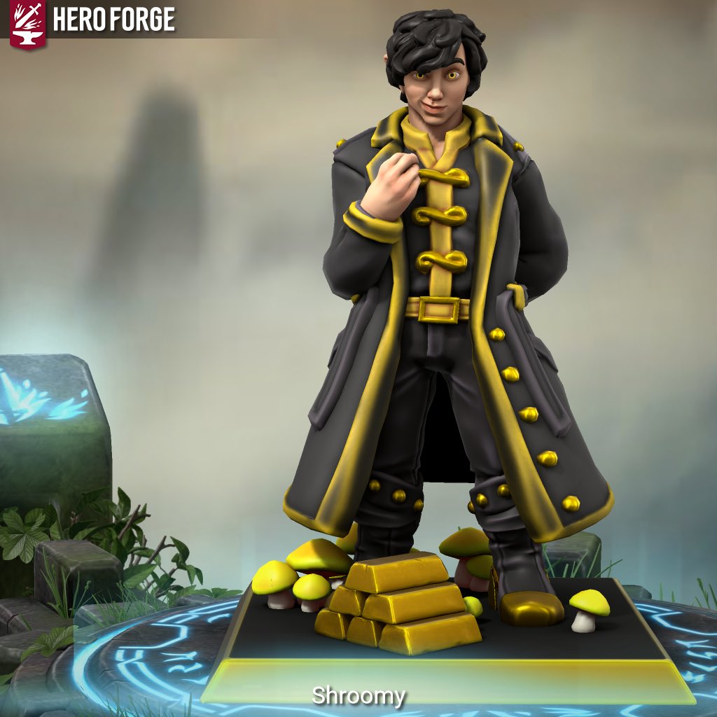 Shroomypls's tweet photo. I recently discovered heroforge, and I made some friends and I on it 😊 https://t.co/cOvIxlSU40