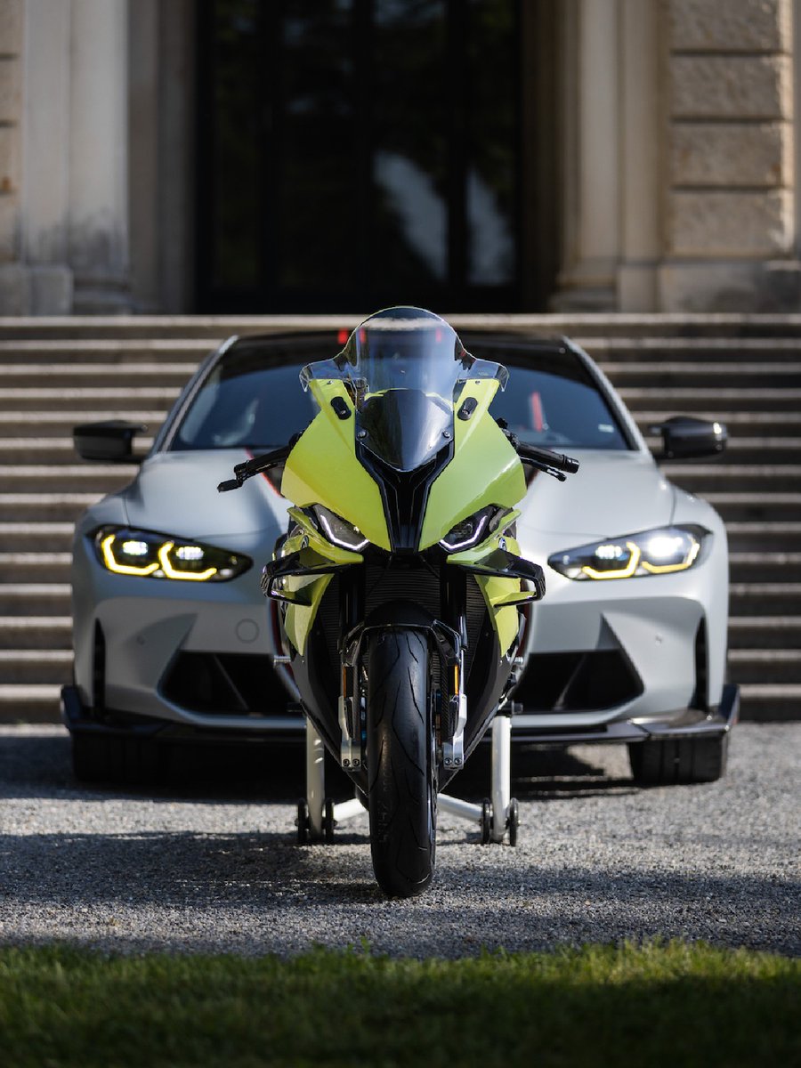 BMWMotorrad's tweet photo. Fusing track performance with everyday usability, BMW M GmbH was founded exactly 50 years ago today! #50JahreBMWM
Here is to 5 decades of thrilling accomplishments and a passionate legacy to keep pushing. 🎉
#MakeLifeARide #M1000RR #MRR #THEM4CSL #BMWM https://t.co/0fhOw3SzGZ https://t.co/w2gspByEpp