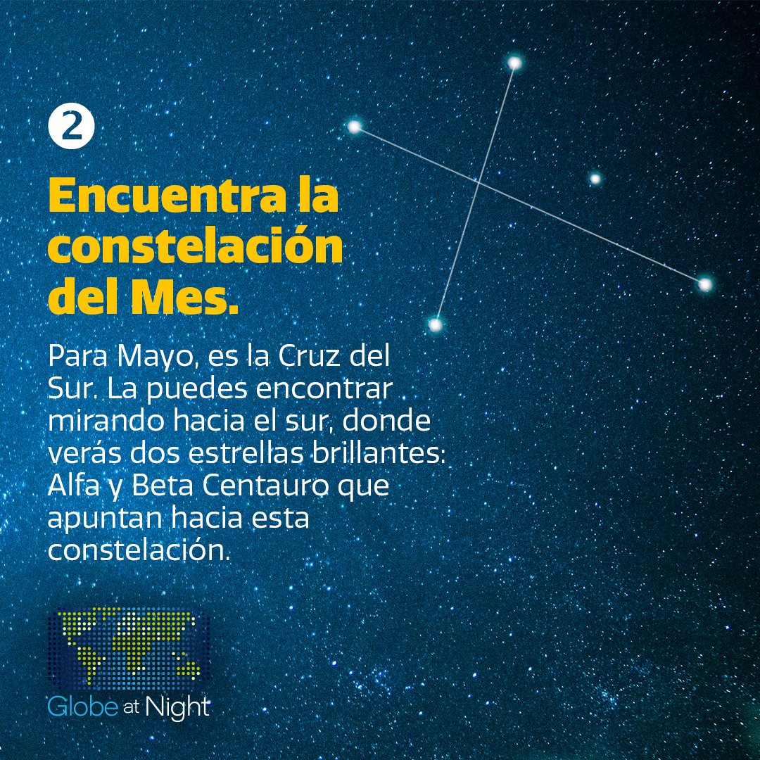 NOIRLabAstroES's tweet photo. Del 21 al 30 de mayo de 2022, ayuda a aumentar la conciencia pública sobre el impacto de la contaminación lumínica midiendo el brillo del cielo nocturno en tu área desde un computador, tablet o smartphone https://t.co/IhwNVXtT3T
#NOIRLab #NSFstories #Astronomía #GlobeAtNight https://t.co/WFO2akZxdt