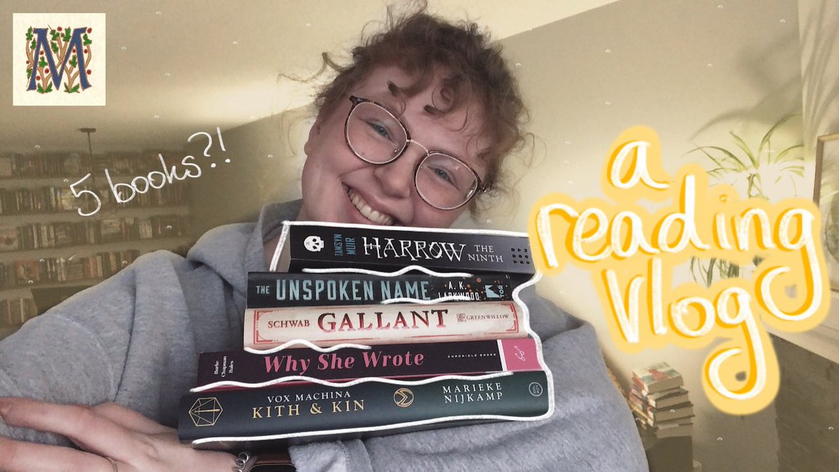 New video!! This weekend was a long weekend - and I spent soooo much of it reading that I managed to nearly complete my <a href="/Medievalathon/">Medieval-A-Thon</a> TBR 👀👀

READING 5 BOOKS IN ONE WEEKEND??? || a weekend vlog youtu.be/wR2o7iUeggg via <a href="/YouTube/">YouTube</a>