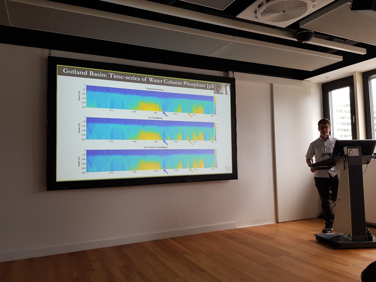 Post-Doc Martijn Hermans highlights the need for including the Fe-P cycle in the existing Baltic Sea BALTSEM model! @EGU_BG #EGU22 @GeoHelsinkiUni @geo_hel @balticseacentre @tomjilbert @CarolineSlomp