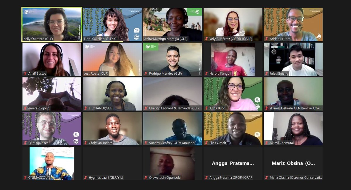 GLFChapters's tweet photo. Just wrapped up a workshop for #GLFChapters and @YIL_Initiative #RestorationStewards on how best to leverage media outreach to scale restoration work!
The workshop was led by communications and media specialists working across Africa, Asia, and LAC regions! https://t.co/Ex68SRoVys