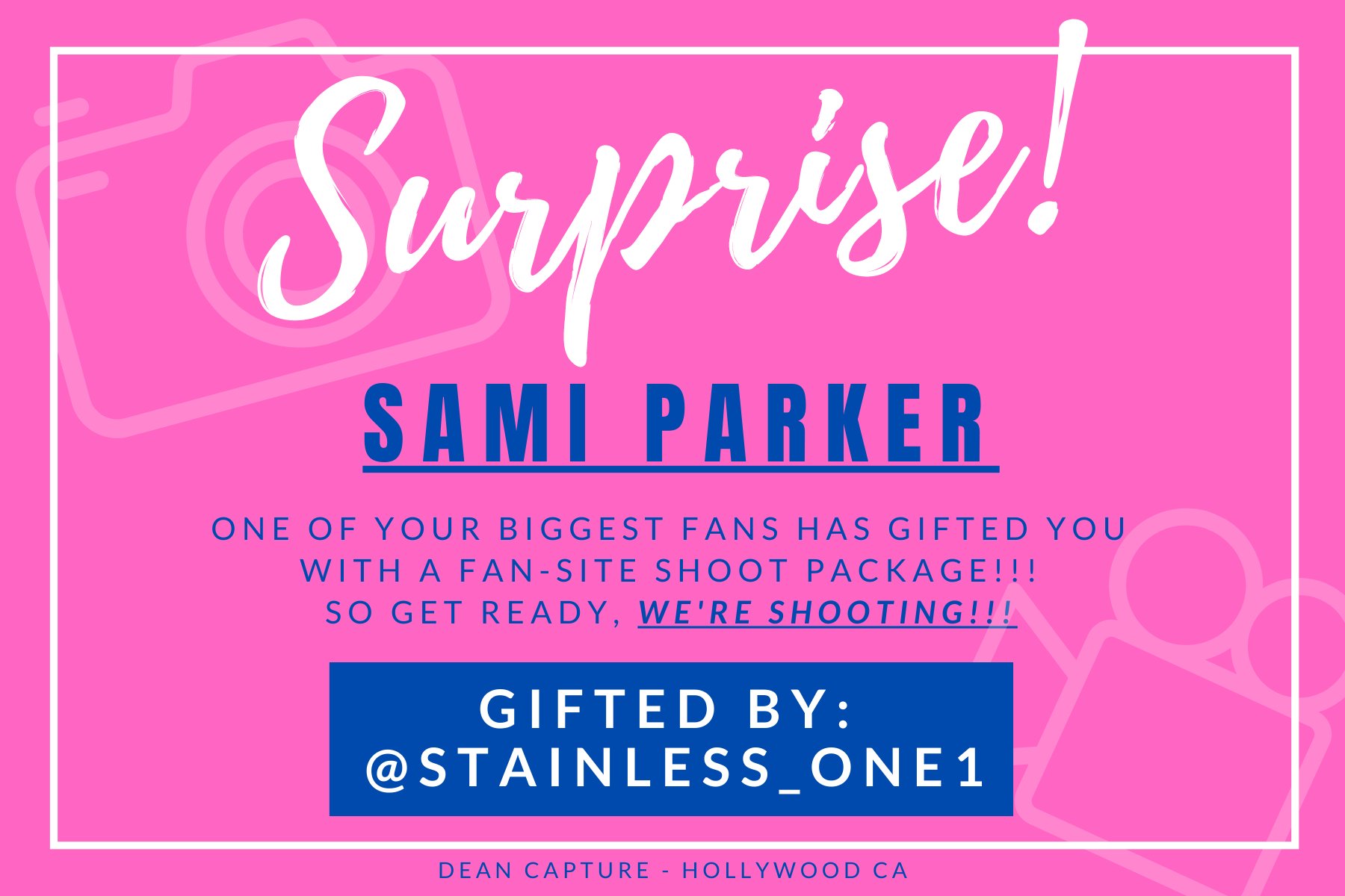 TW Pornstars - Dean Capture. Twitter. CONGRATULATIONS Ms @SamiParkerxxx