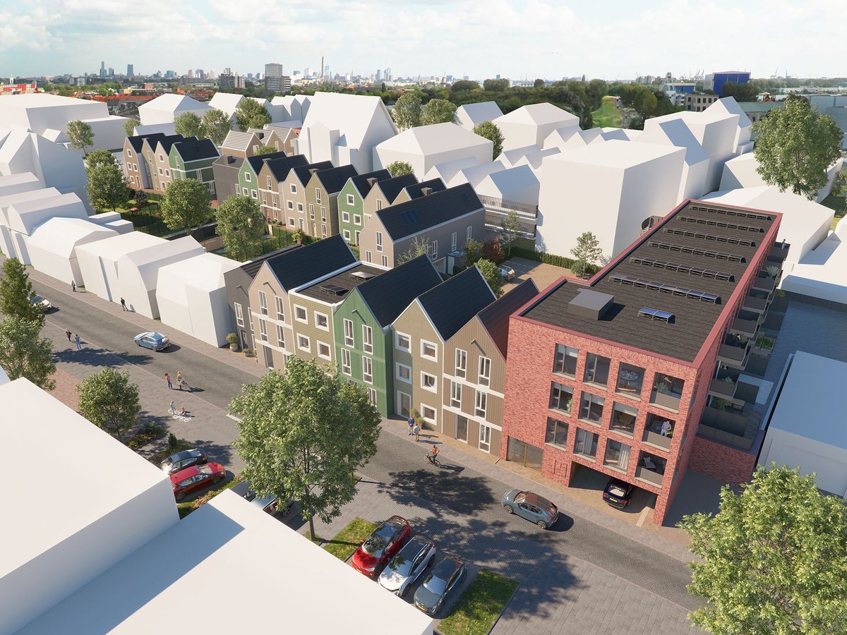 𝗦𝘁𝗮𝗱𝘀𝘄𝗼𝗻𝗶𝗻𝗴𝗲𝗻 𝗛𝗮𝘇𝗲𝗻𝗹𝗲𝗴𝗲𝗿 𝗭𝗮𝗮𝗻𝗱𝗮𝗺 𝗶𝗻 𝘃𝗲𝗿𝗸𝗼𝗼𝗽
Halmar Projectontwikkeling en Heilijgers hebben een overeenkomst gesloten voor 42 appartementen en 18 grondgebonden stadswoningen in het centrum van Zaandam. Check > woneninhethazenleger.nl