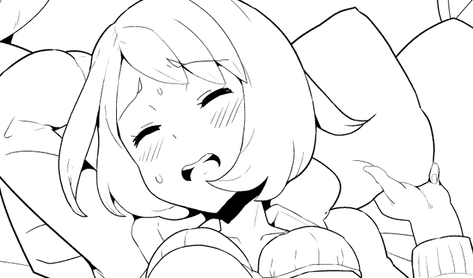 2P目の線画完了。残すところは1P目の1コマ目+各ページのトーン作業となりました。 