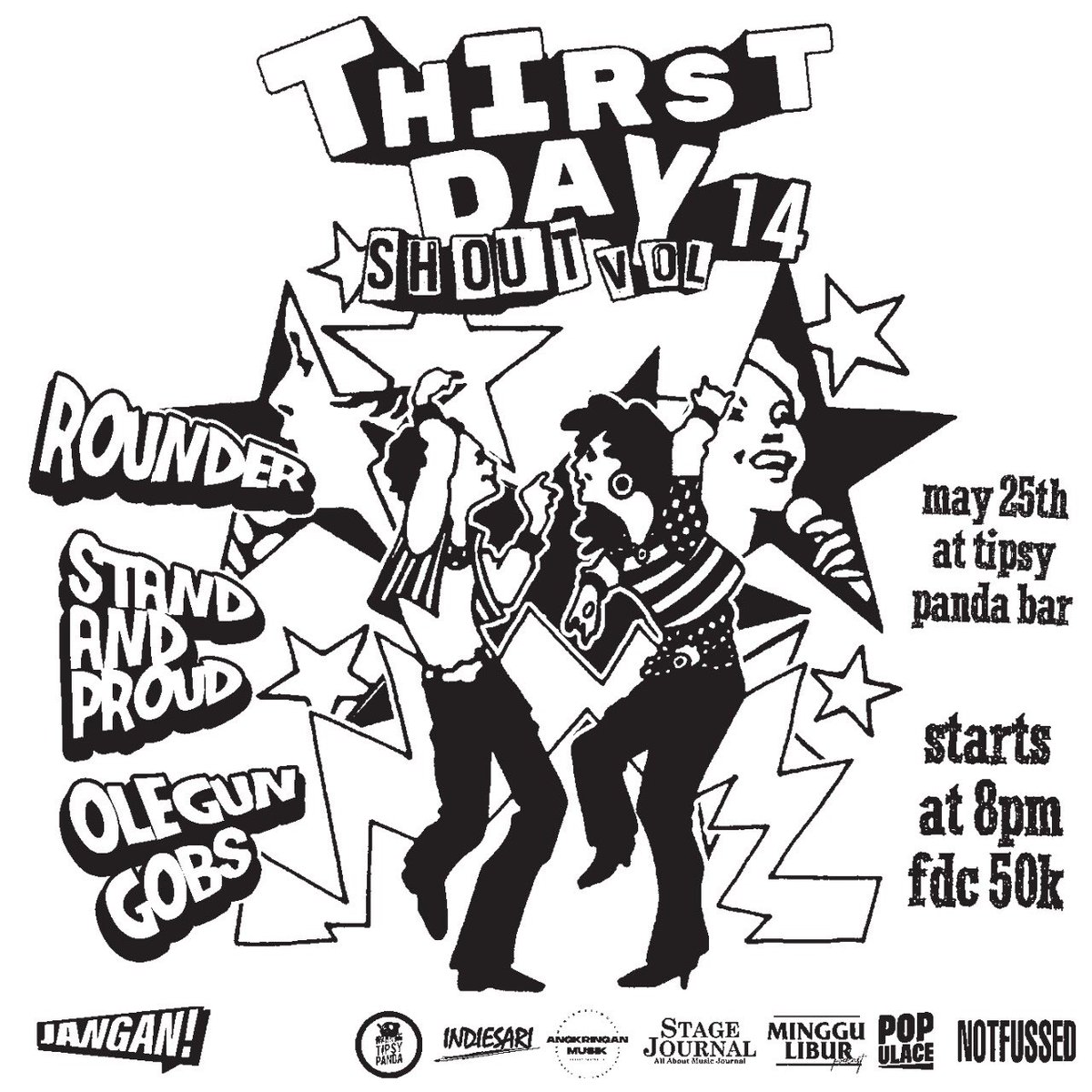 Hatur nuhun jakarta, hatur nuhun yang udeh pada danteng  semoga berjumpa lagi 🙌
Hari esok, kita skankin di bdg yee 🎷🎺💃🕺