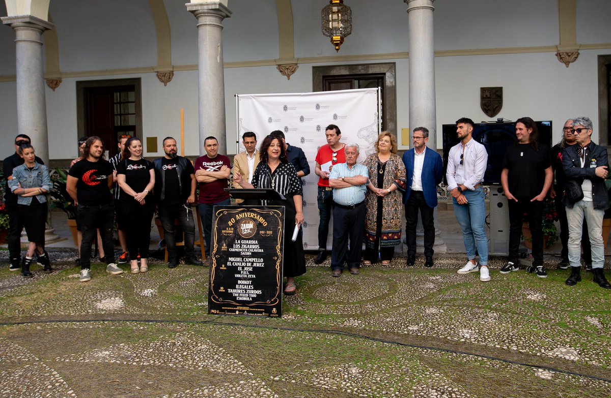 granadapsoe's tweet photo. El equipo de gobierno apoya y respalda el @zaidinrockfest patrimonio cultural y popular de #Granada.
Con un mayo cargado de eventos culturales y de música en directo @GRAVITEFestival , #DistritoSonoro, y @milnoff nuestra ciudad, de nuevo, se llena de Cultura en la calle. https://t.co/j6B4UnWkKD