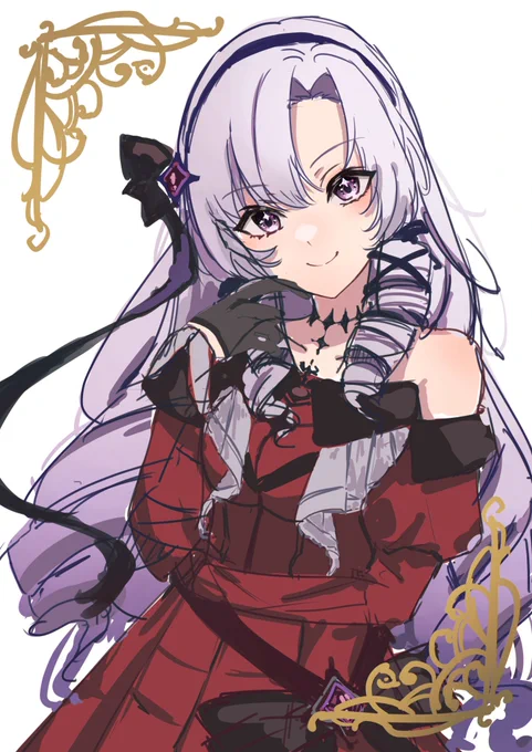 壱百満天原サロメ様を描いておりますわ 