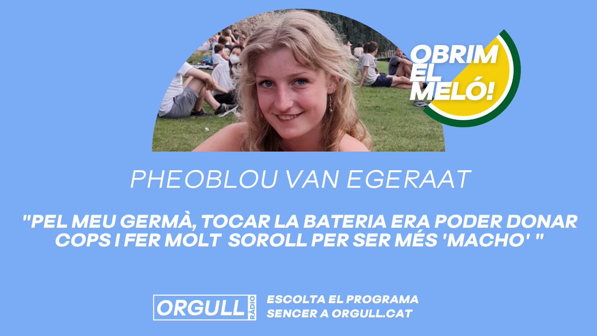 🎹"El piano originalment era instrument associat a les dones perquè el podien tocar des de casa i no estava pensat per als concerts"

🍈 Vam parlar del sexisme en l'ús dels instruments amb la musicòloga i violinista Pheobelou Van Egeraat 

A <a href="/OrgullRadio/">ORGULL.cat</a> ➡️orgull.cat/lultim-obrim-e…