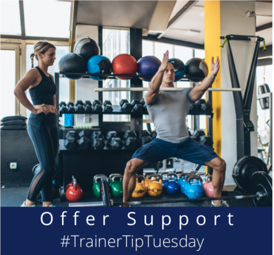 FoodFitExperts's tweet photo. When you know that clients are struggling personally, the most helpful thing you can do is let them know you are there. You can let them know in small ways that they matter, and you care. #TrainerTipTuesday

#Clients #Trainer #Health #Fitness https://t.co/6dQMF2F2IM