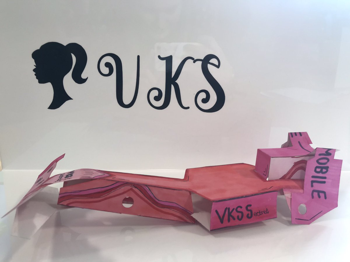 DunblaneHsstem's tweet photo. This is the new VK Secret car. Something totally brand new! #Barbie 💖 https://t.co/6pOF5mrd4v