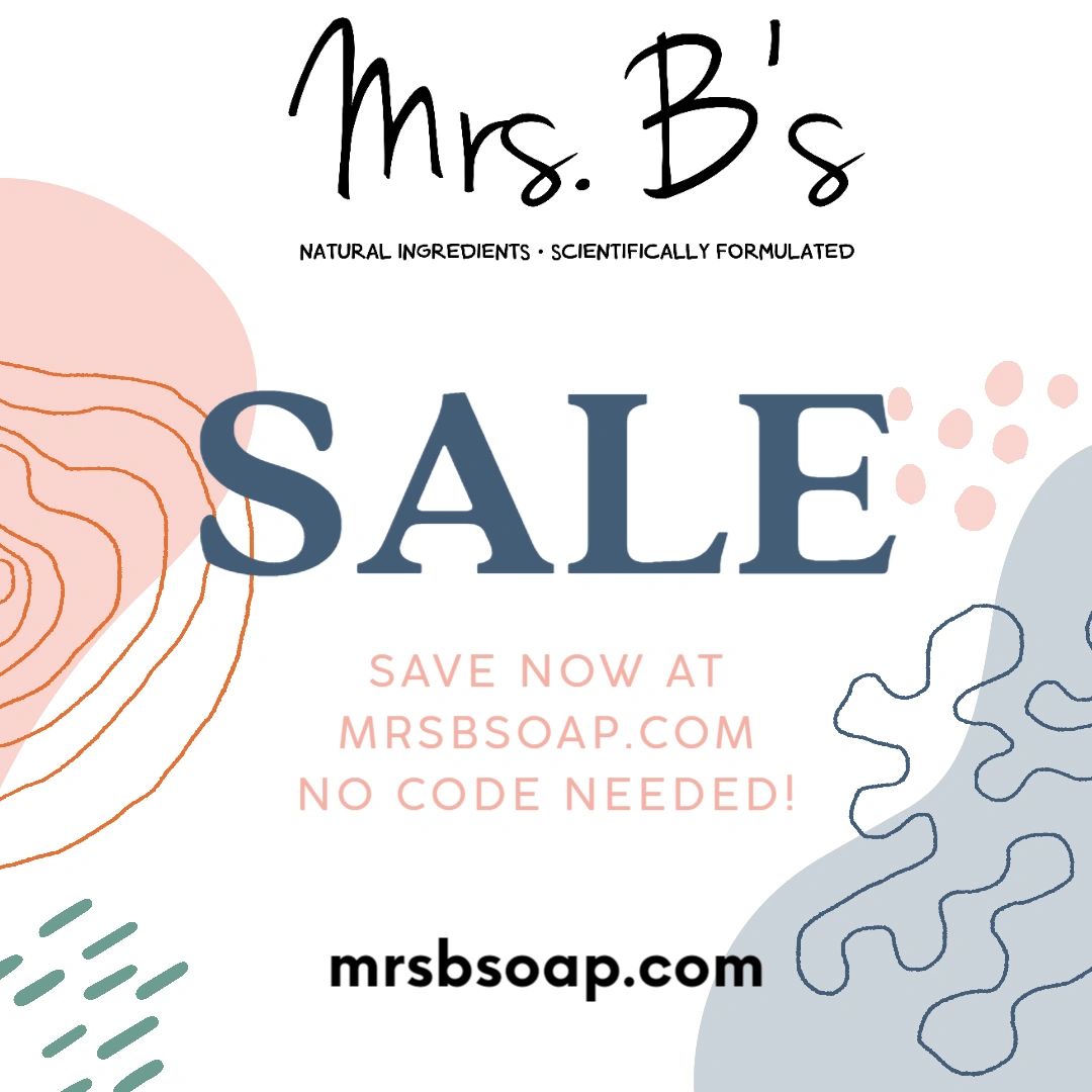 mrsbsoap's tweet photo. Save Today On Your Must-Haves!
https://t.co/qO7i7FaAGh

#shopsmall #shoponline #sale #save #skincare #eczema #eczemaskincare #eczemasoap #naturalsoap #naturalskincare https://t.co/ne1TOx4hlw