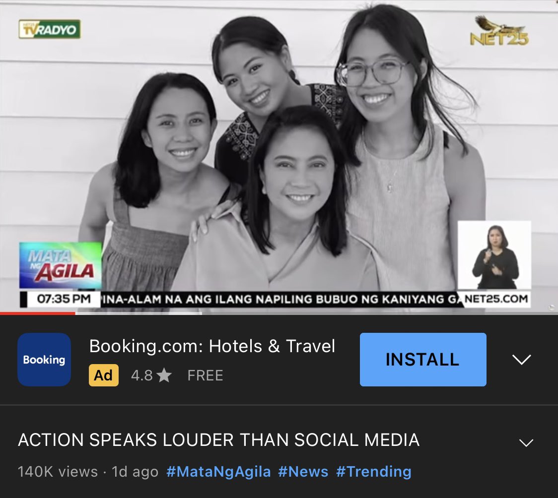 jrugarcia's tweet photo. “pawang celebrity-wannabes ang tatlong anak na babae ni VP Leni Robredo.” how can these “journalists” sleep at night? not even ABS was this slanderous when it comes to delivering news. report this defamation by INC’s Net 25. grabe ka na Pilipinas… 🥲🇵🇭 #AngatBuhayLahat #ShotPuno https://t.co/VBR8YP2WXo