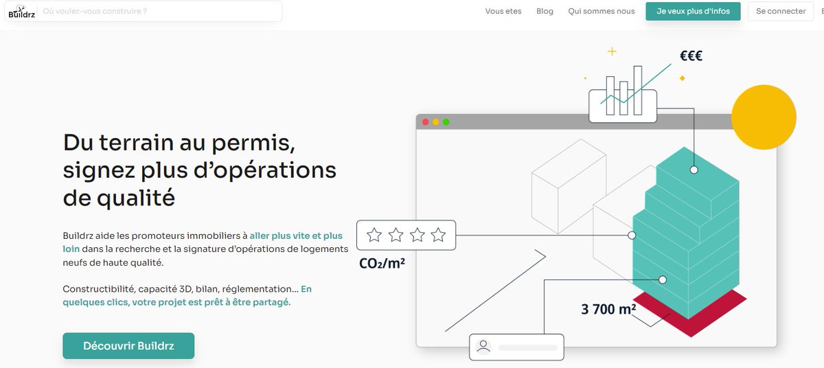 La PropTech BUILDRZ collecte 4 M€ buff.ly/3wDH9Bs  @Buildrz @SWENCP  @NCI_invest @NovXCapital