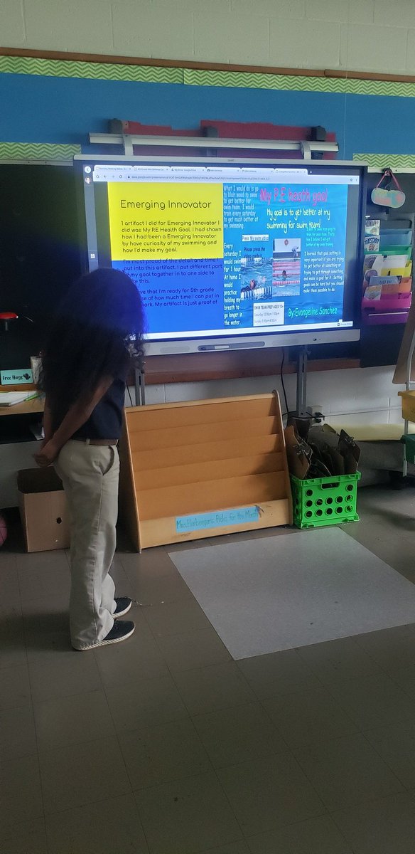 mrsherberger's tweet photo. These 4th graders are definitely ready for 5th grade! I love seeing them reflect on their success in 4th grade with their mini-defenses. #ghlionpride #ilovemyjob #readyfor5th @JCPSBackpack @GreathouseElem https://t.co/K5c6hewPIB