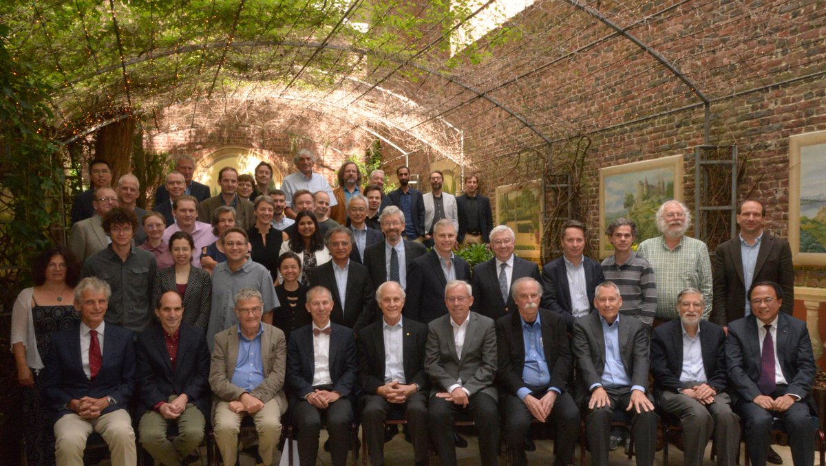 Group photo for the 28th Solvay Conference on Physics: The Physics of Quantum Information.