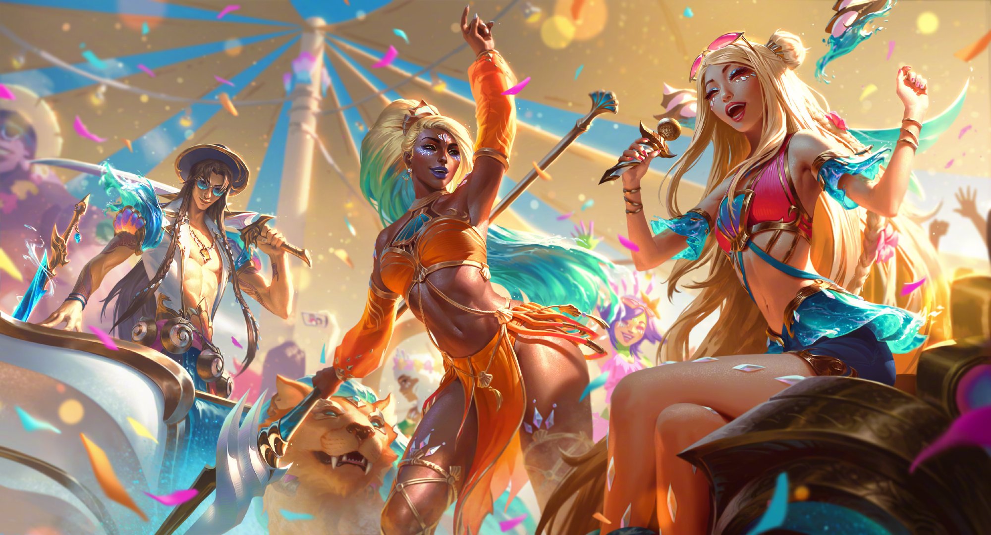League of Legends Ocean Song Skins
