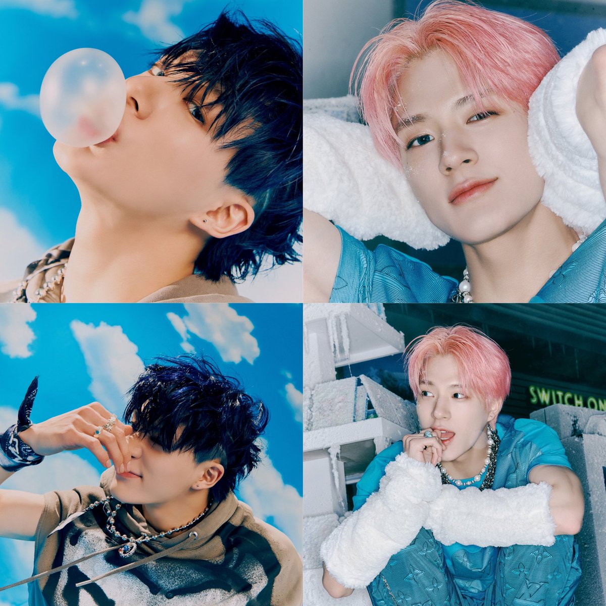 ㅤ    ㅤ               azul 🤝🏽 rosa 
ㅤ         serem as cores de lee jeno