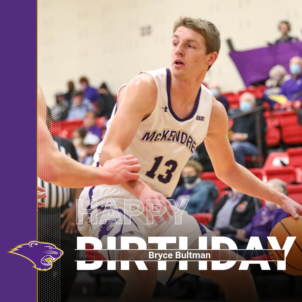 McKendreeHoops's tweet photo. Join us in wishing Happy Birthday to @BryceBultman! 🥳🎈🎉#Family https://t.co/q8hF8dWS5A