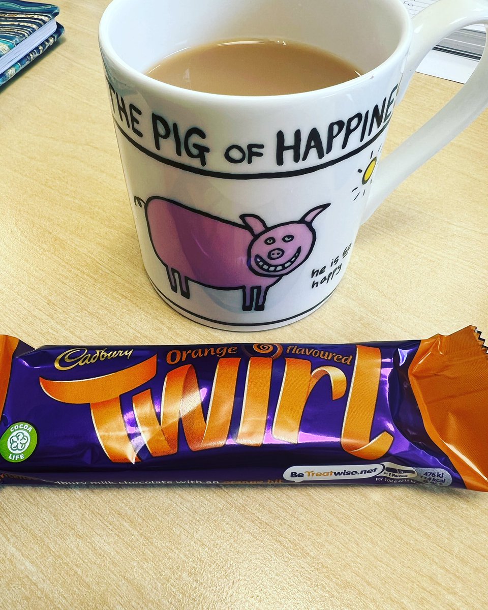 DrNikkiBrown's tweet image. Warning to @YourStMarys staff.. I have just purchased the last available orange twirl in the ref. Apologies for any disappointment caused, but today I would have fought any of you for it 👊 #orangetwirl