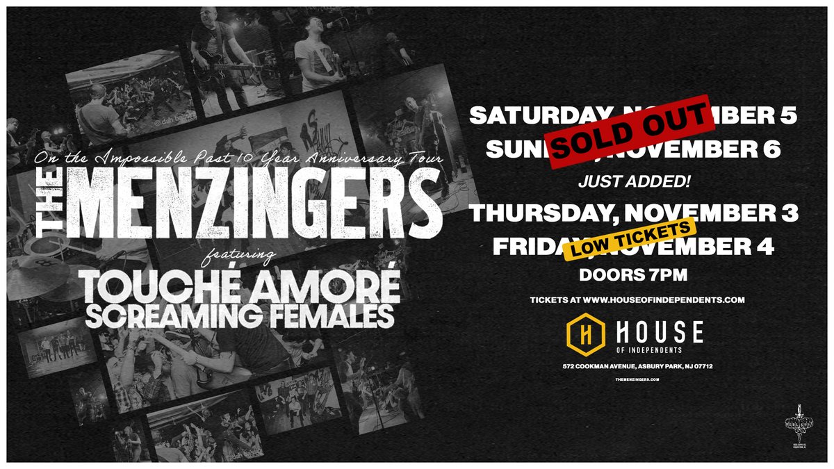 aftermathcoll's tweet image. ⚡️TICKETS ARE SELLING FAST⚡️

saturday and sunday sold out. friday has about 20 tickets left. don't sleep on this.

🎟️bit.ly/110322-NJ
🎟️bit.ly/110422-NJ