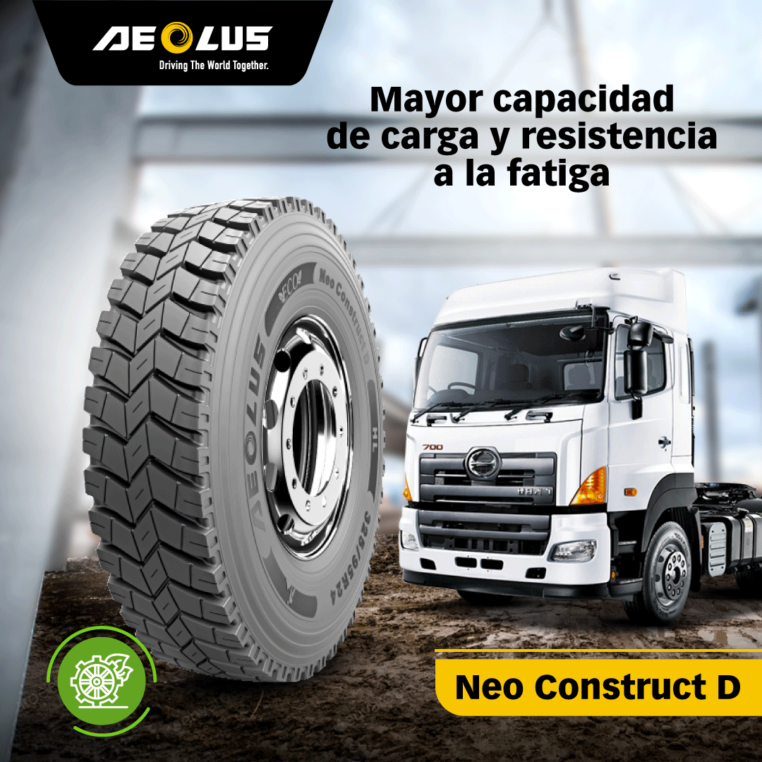 AeolusPeru's tweet photo. El NEO Construct D esta diseñado para servicios donde se necesita alta tracción.
Contáctanos:
✅: https://t.co/SmzDYPwDA2 / https://t.co/I3rvKp6Xnk
📧: ventas.llantas@molicom.com.pe
💻: https://t.co/iak9e29nP9
#Aeolus #NeoConstructD #construcción #NeumáticoMixto #Traccion https://t.co/WQAIf7rap4