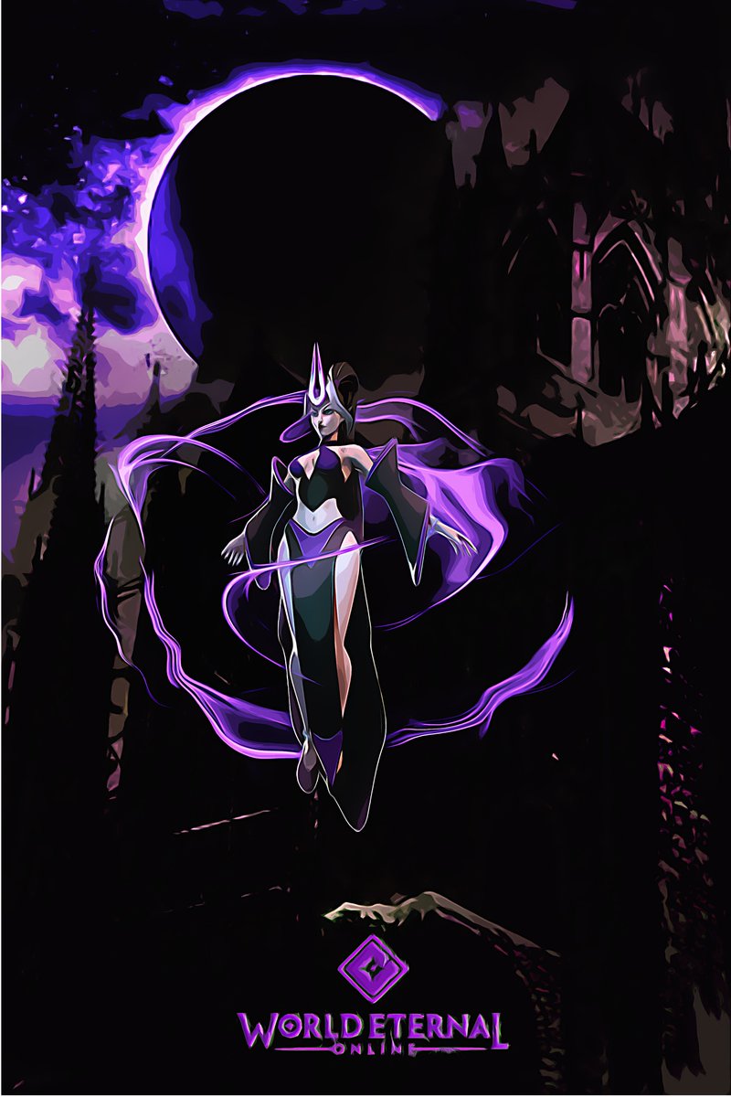 _cryptodesk's tweet image. My fanart for @WorldEternalMMO 💜

#PlayToEarn #NFT  #nftgame #Blockchaingame #PlayWEO #FANART