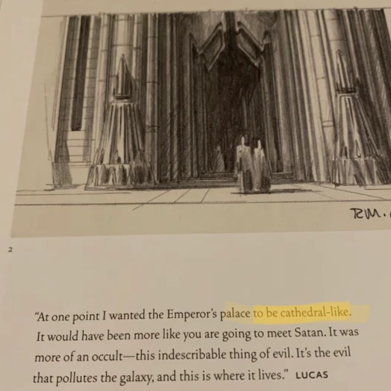 EllaLisa15's tweet photo. Love the fact that EXEGOL is a cathedral. Where Rey &amp; Ben kissed. Symbolic marriage everyone! https://t.co/3yOVl9SQNt
