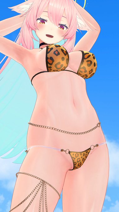 「どう?似合ってる?」 