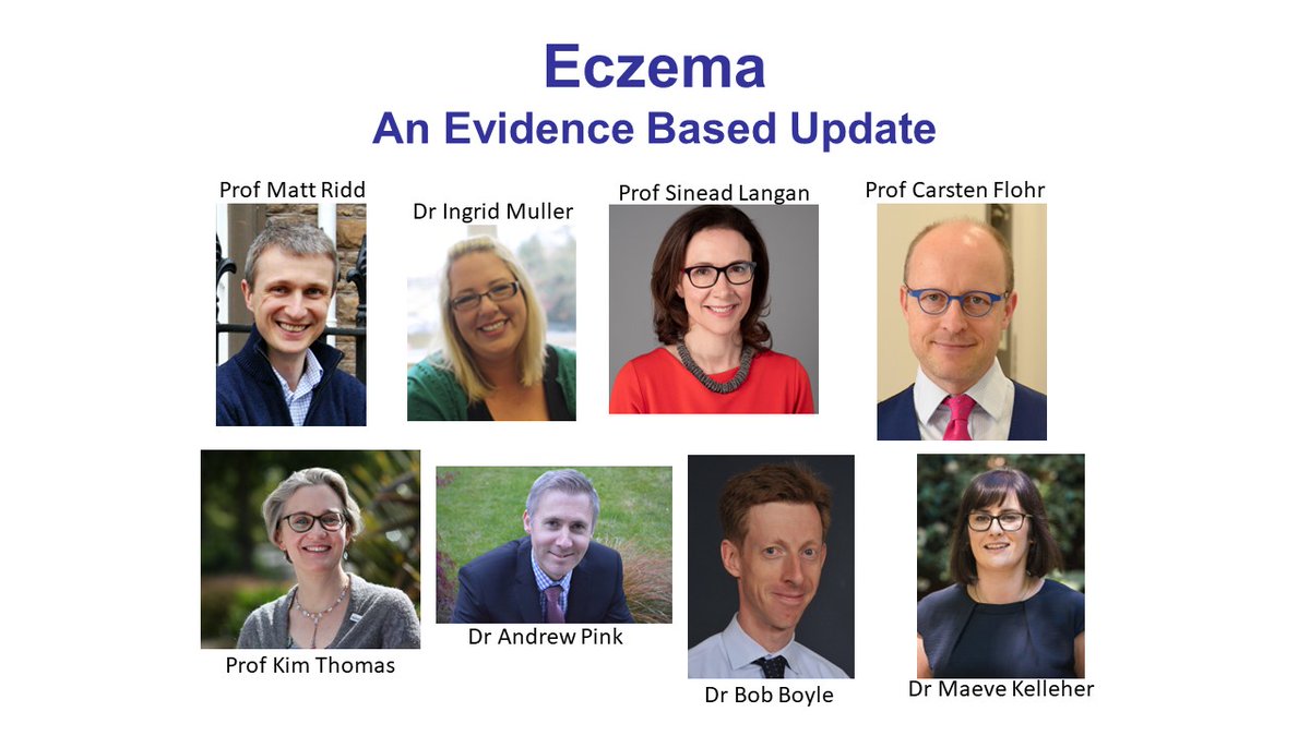 Dermatology_UKDCTN (@uk_dctn) on Twitter photo These wonderful people will be presenting all that's new in #eczema this Thursday <a href="/UoNresearch/">Nottingham Research</a> <a href="/riddmj/">Matthew Ridd</a> <a href="/IngridMuller7/">Ingrid Muller</a> <a href="/sineadlangan_1/">Sinead Langan</a> <a href="/cebdkim/">Kim Thomas</a> <a href="/MaeveMK/">Maeve Kelleher</a> <a href="/GSTTresearch/">Guy's and St Thomas' Research</a> <a href="/bee_study/">BEE study</a> <a href="/ECO_eczema/">Eczema Care Online</a> <a href="/TreatTrial/">TREAT Eczema Trial</a> These wonderful people will be presenting all that's new in #eczema this Thursday <a href="/UoNresearch/">Nottingham Research</a> <a href="/riddmj/">Matthew Ridd</a> <a href="/IngridMuller7/">Ingrid Muller</a> <a href="/sineadlangan_1/">Sinead Langan</a> <a href="/cebdkim/">Kim Thomas</a> <a href="/MaeveMK/">Maeve Kelleher</a> <a href="/GSTTresearch/">Guy's and St Thomas' Research</a> <a href="/bee_study/">BEE study</a> <a href="/ECO_eczema/">Eczema Care Online</a> <a href="/TreatTrial/">TREAT Eczema Trial</a>