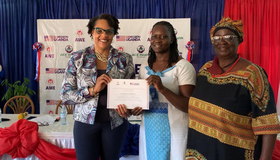 1/2
U.S.Department of State's Bureau of Education &amp; Cultural Affairs' Academy of Women Entrepreneurs ( AWE) program thanks ACE Health Foundation and its' Founder and President, Entrepreneur and Philanthropist, Pooja Chandra Pama,  and is proud to announce....