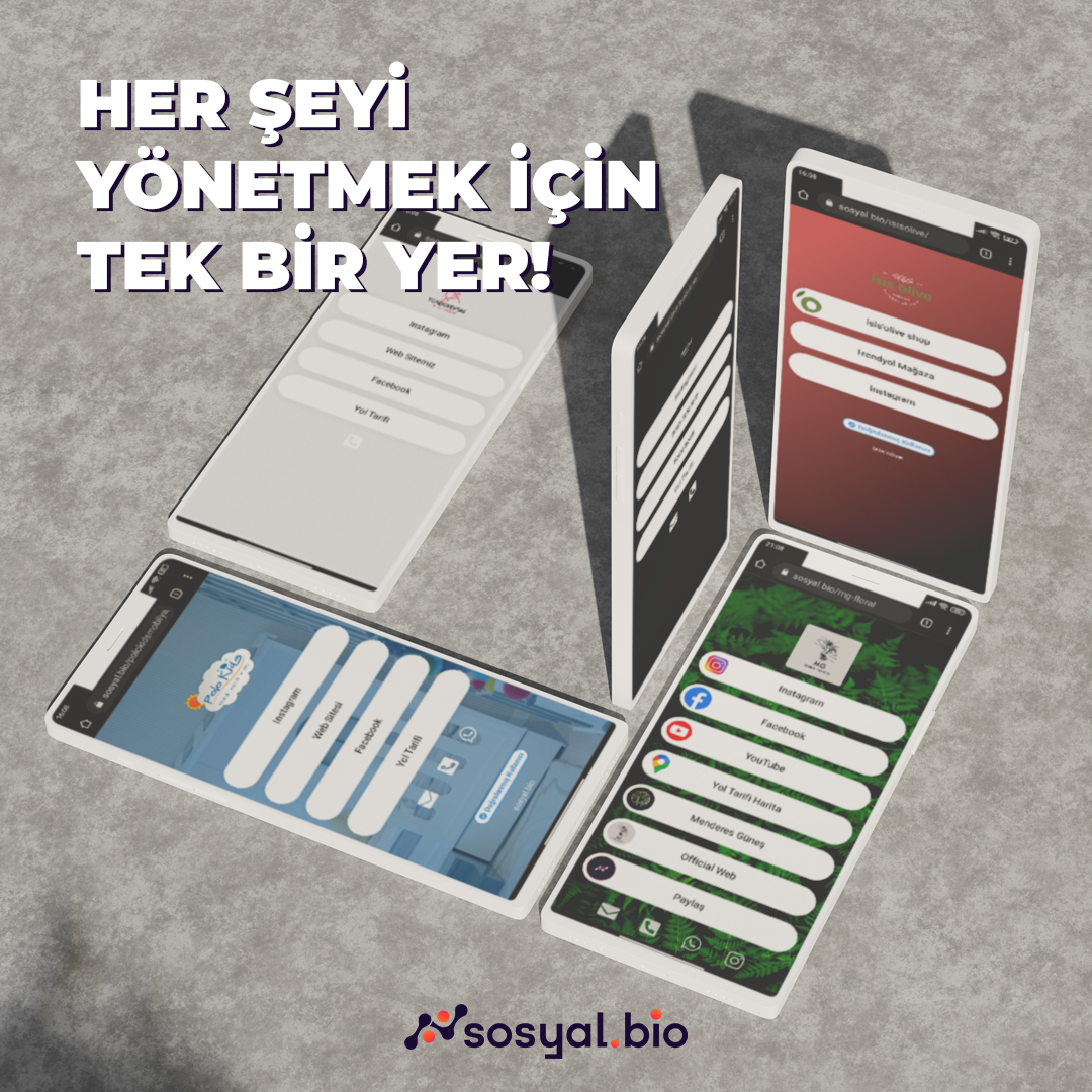 Her şeyi yönetmek için tek bir yer!

Takipçilerinizin diğer sosyal medyadaki varlığınızdan haberdar olmasını sağlayın.

📍 sosyal.bio

#biolink #influencerdigital #sosyalmedya #linkinbio #dijitalpazarlama