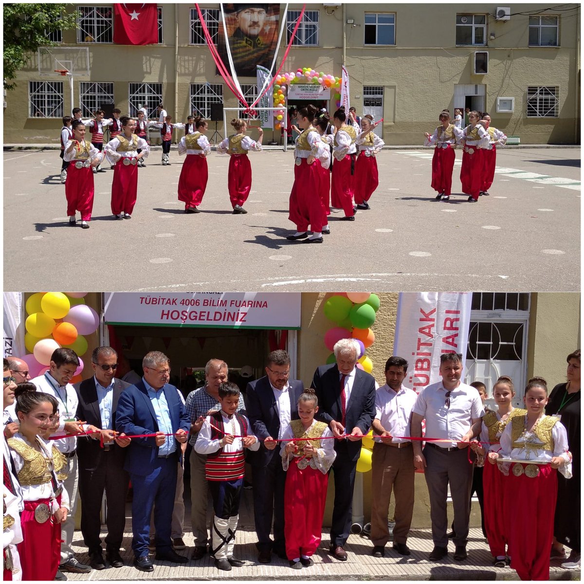 Osmangazi_MEM's tweet photo. 💫Osmangazi İlçesi Tübitak 4006 Bilim Fuarları ile üretmeye devam ediyor.
İlçe Milli Eğitim Şube Müdürü @kahraman47_s ,@MFaysalKAYAN ,@kadiryikilmaz ,@Mehmettoksoy03 Hanife Murat Ortaokulu Tübitak 4006 Bilim Fuarı açılış törenine katıldı.
@tcmeb ,@Ali_Partal @GurhanCokgezer https://t.co/mUZyHfAuRu