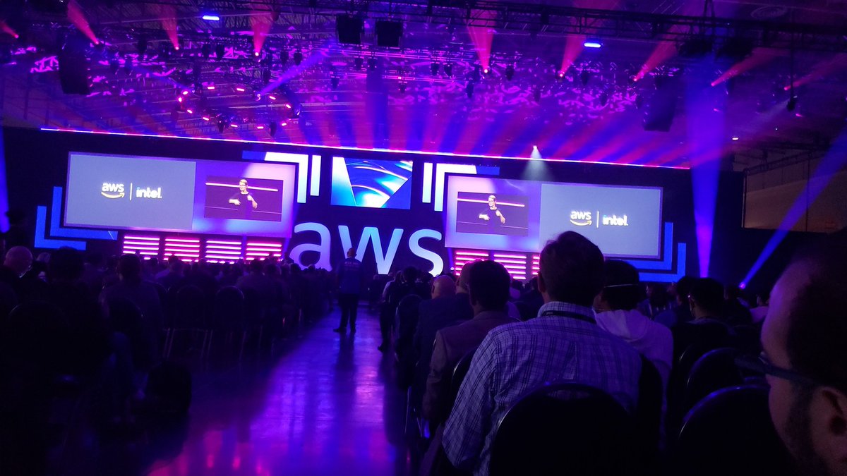 MarkEmeis's tweet photo. Looking forward to the keynote with Max Peterson #AWSSummit https://t.co/H6eFnbRg7D