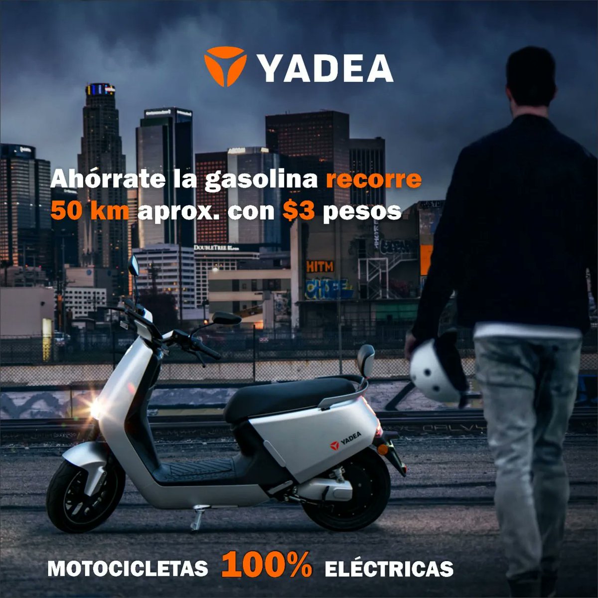 Ahórrate la gasolina, cuida el medio ambiente y recorre la ciudad con #YADEA #EligeUnCambio #EligeYadea  Solicita más información vía WhatsApp aquí: buff.ly/2NkUlXy ⚡🛵🔌⚡♻️🌳  
#Yadea #MotosEléctricas #AyudaAlMedioAmbiente ♻️ 🌲🌳