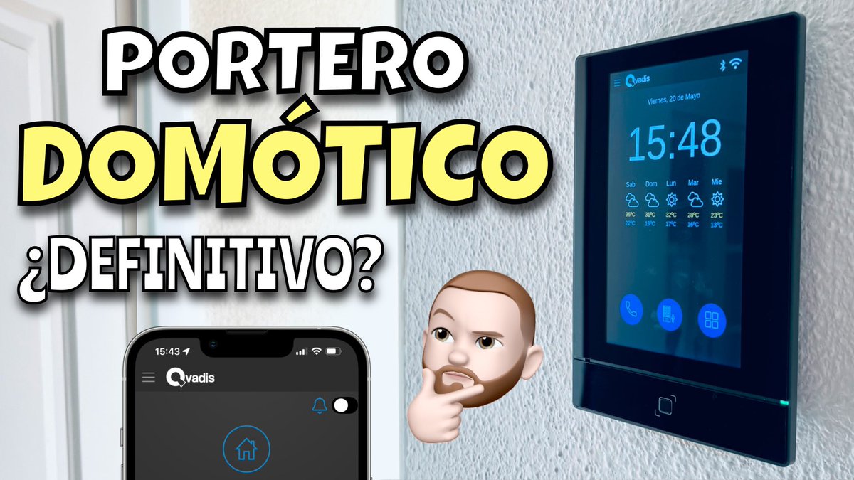 🔥NUEVO VIDEO🔥 Es DEMENCIAL lo que puede hacer el PORTERO DOMÓTICO <a href="/myqvadis/">Qvadis Innova</a> #ONE en casa 😵‍💫 👉🏼 youtu.be/v_kU7z7r1Pw
