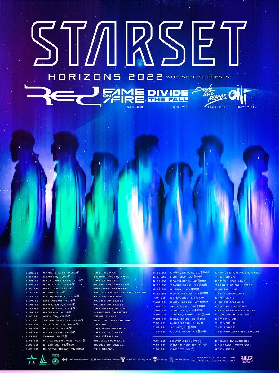 SS.D.16 HORIZONS 2022 DEMONSTRATIONS COMMENCE TOMORROW | TICKETS &amp; VIP: starsetonline.com