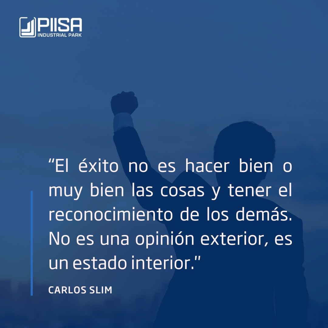 piisard's tweet photo. #Frase del día

La armonía del alma y de sus emociones, lo que creemos de nosotros mismos y la paz que podemos sentir es lo que determina nuestro éxito.

#Quote #PIISA #Piisaindustrialpark #DR #Freezone #éxito #estadointerior #paz #armonia #emociones https://t.co/YV09GsB94r
