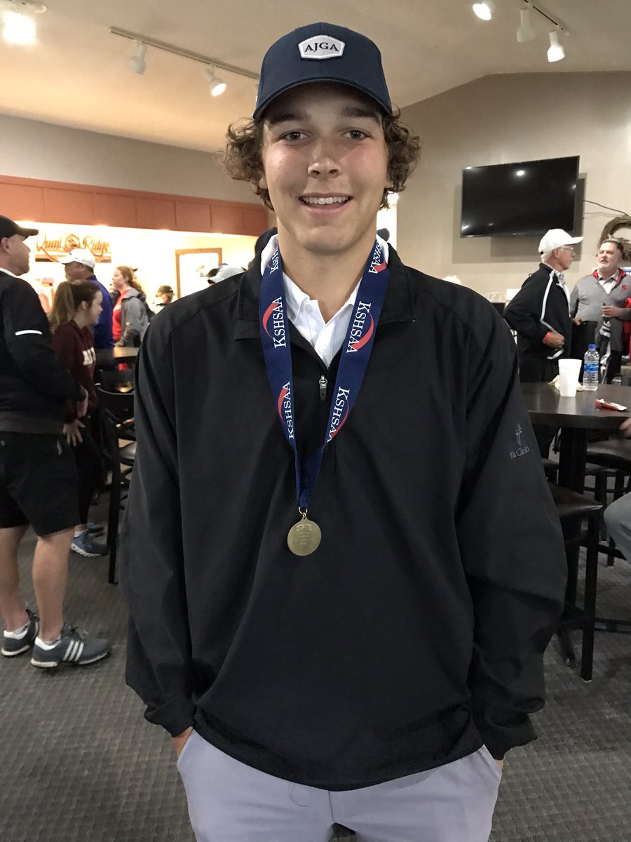 State Tournament Day 2 Canceled. Day 1 will be final results: Kyle Kasitz finishes 4th individual, team 5th place! Great season boys!