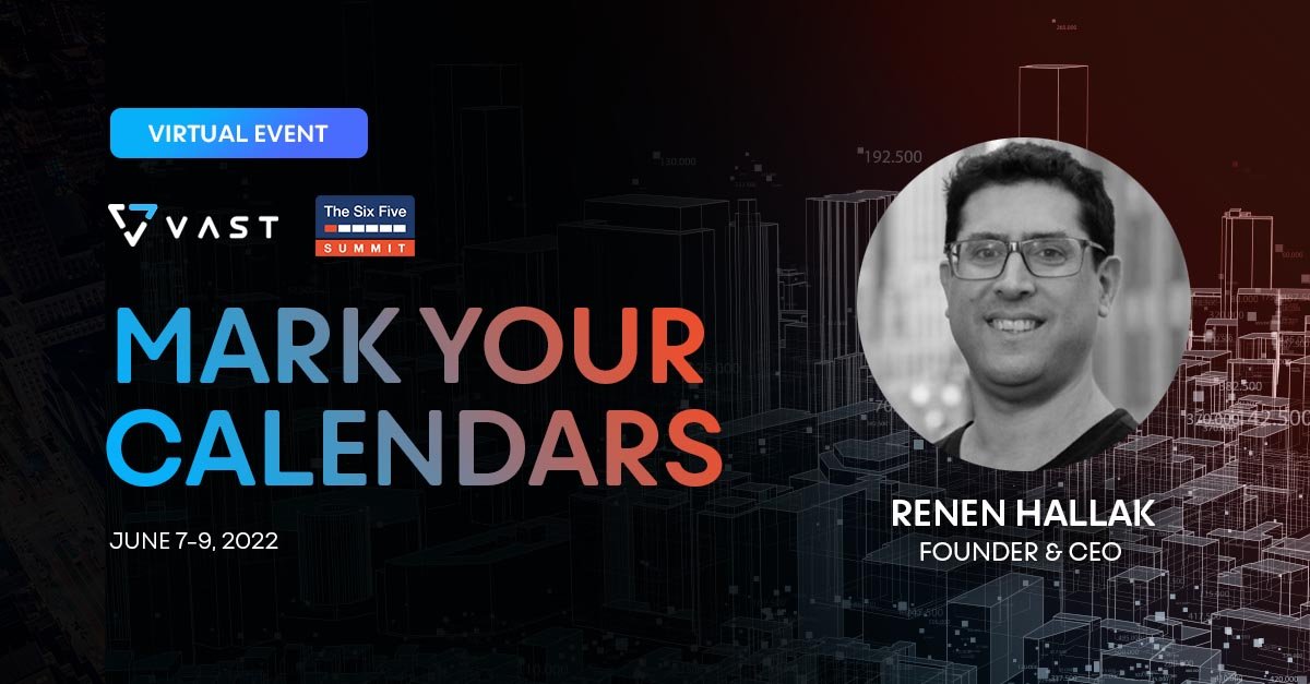 VAST_Data's tweet photo. Prepare for the now and what’s next in #DigitalTransformation at @SixFiveSummit 2022!

From June 7-9, hear from our Renen Hallak and other #tech leaders during this cannot-miss event: https://t.co/LIqCOUv0dg https://t.co/Fr5dq8jzvv