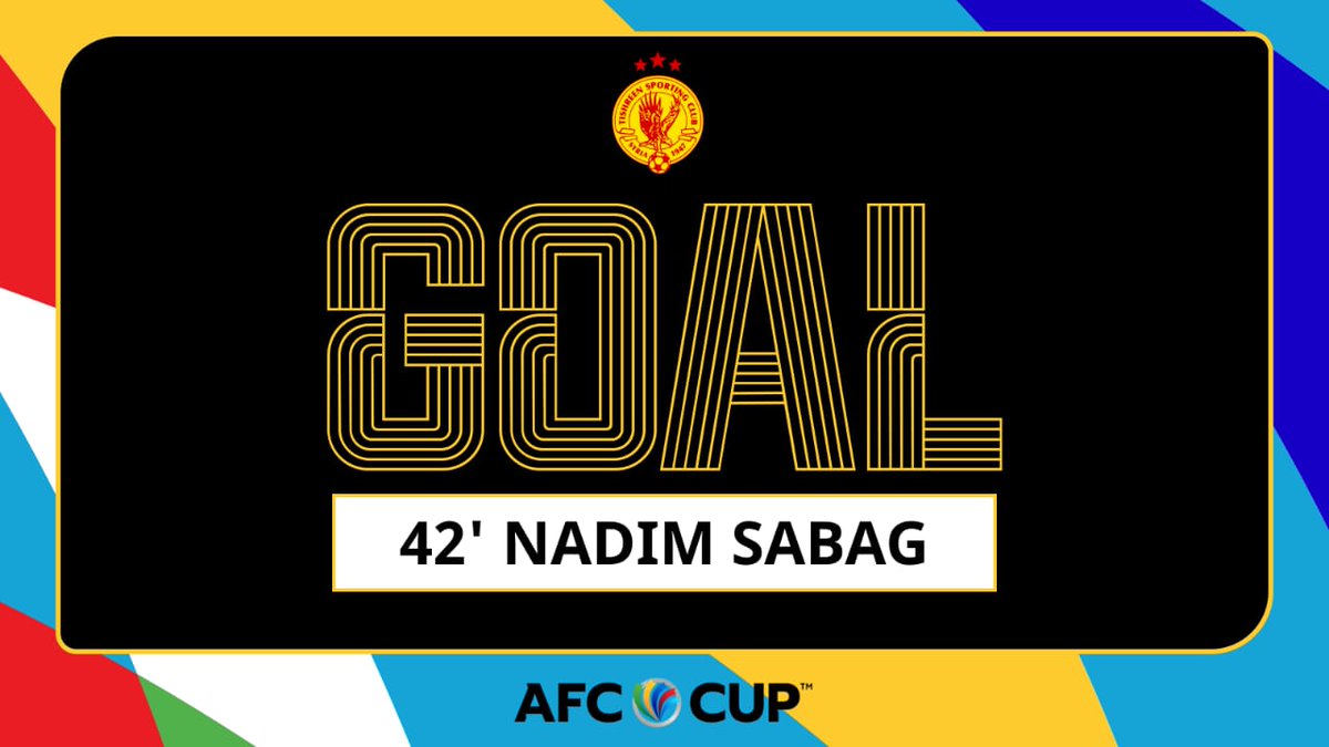 TheAFCGL's tweet photo. β½ GOAL | πΈπΎ Tishreen 2οΈβ£-0οΈβ£ Nejmeh π±π§
WOW!
Nadim Sabag's stunning free-kick doubles the score for Tishreen π
πΊ Watch LIVE: https://t.co/mVGQKfrjqq
#AFCCup2022 | #TSCvNEJ https://t.co/mBsu5V6yp2