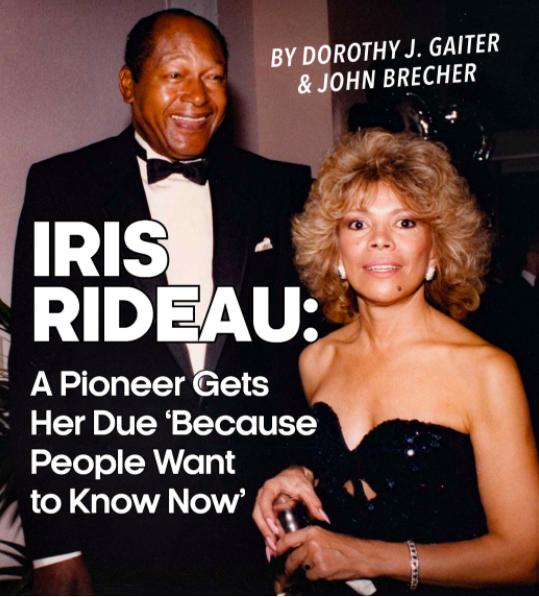"I want my children to know that they can be whatever they want to be." Meet a true pioneer and legend in our new column at grapecollective.com. bit.ly/3GeT8sk @grapecollective <a href="/IrisRideau/">Iris Rideau</a>