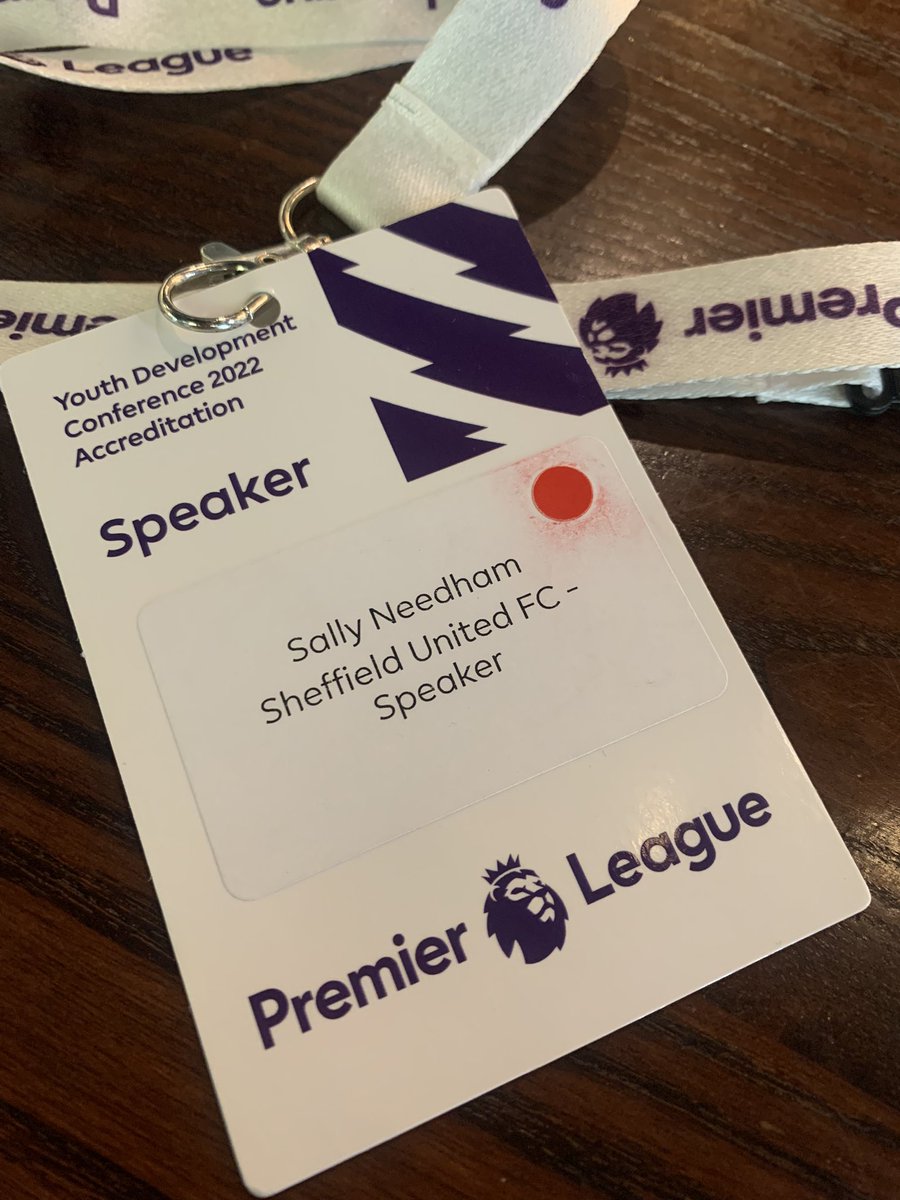 sallyneed3's tweet photo. Throughly enjoyable 2 days @premierleague YD Conference ⚽️ Great to catch up and meet new people. Grateful and humbled to be asked to speak about implementation @sufcdevelopment from a human development perspective 🧠🙌🏼⚽️ #neuroscience #outfight #ownership #communication #steel https://t.co/yjpilRWFRs