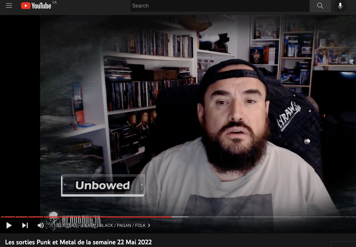 Thanks to Metal in Veins for the shoutout!! 
youtu.be/3V_h1y67cRc?t=…

#metalinveins #deathmetal #blackmetal #unbowed #colourthesoul