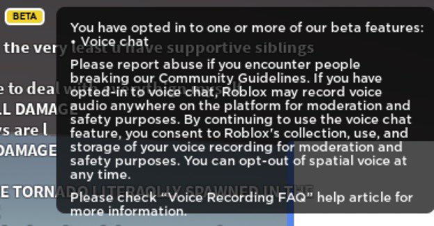 RTC sur Twitter : "Did you know? Roblox may record you whilst you use