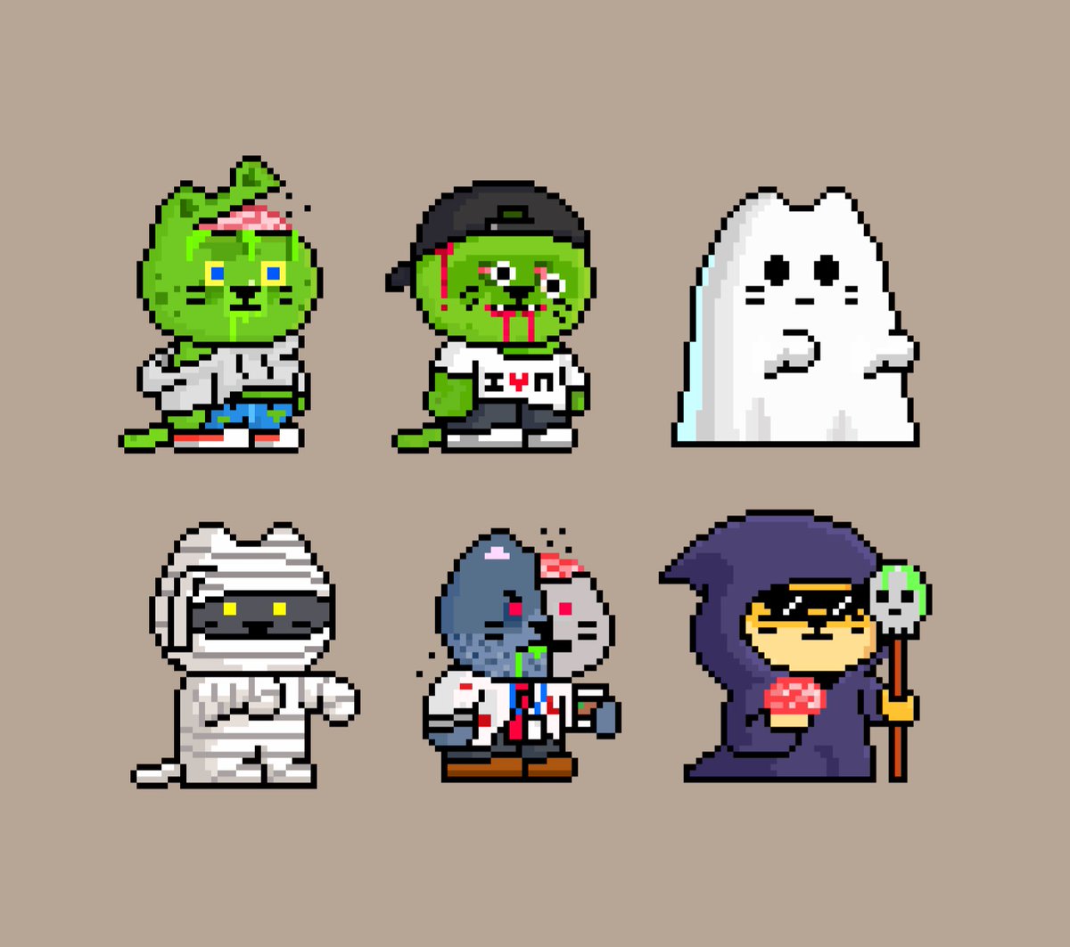 pixel street cats
#nft #pixelart #NFTCommuntiy 
#nftcollection #cat